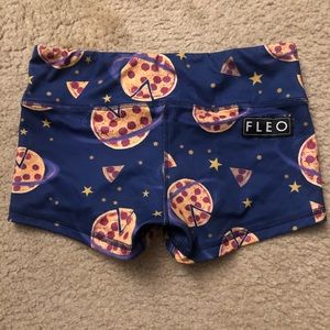 Fleo Galaxy Pizza Shorts